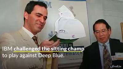 27K views · 359 reactions | On this day in 1997, artificial intelligence became a reality. | Scroll | Facebook