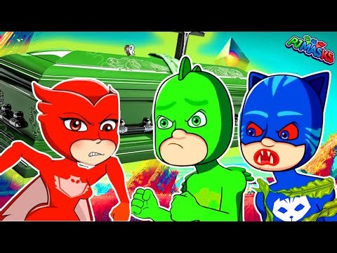 PJ Masks Owlette baby vs Gekko Coffin Dance Meme Song Cover #382
