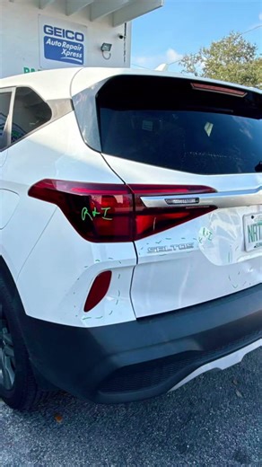 Kia Seltos Rear End Collision Repair | Full Before & After Transformation #LikeNewAgain #CarMakeover