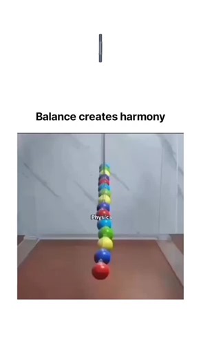 Regional Reel Hub on Instagram: "The post showcases a 29-second video of colorful pendulums swinging in synchronized patterns, illustrating how initial balance leads to rhythmic harmony, with over 980 likes and 580 replies mostly in Indonesian expressing awe at the “cool physics.” - This demonstrates simple harmonic motion, where pendulums of equal length oscillate at the same frequency, conserving mechanical energy as described in classical mechanics; peer-reviewed studies, like those in the Am