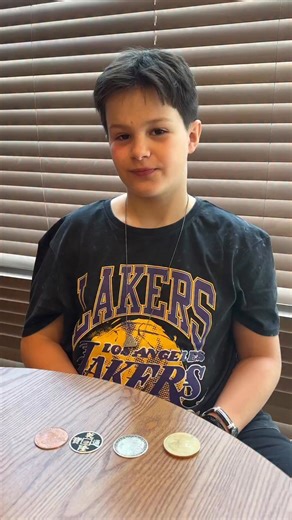 My favourite type of close up magic is coin magic. It’s so much fun to perform. I’m always working on new coin routines. This is one of my favourites. It’s really crazy! I hope you like it, let me know what you think in the comments 🔥🔥🔥 | Ryland - The Kid Magician