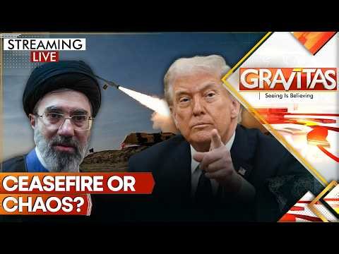 Live: Trump vs Iran: Countdown to Confrontation, Ceasefire to Chaos | Gravitas