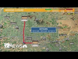 A look at your weekend traffic closures