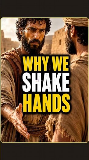 Why Do We Shake Hands? 🤝 #shorts #handshake