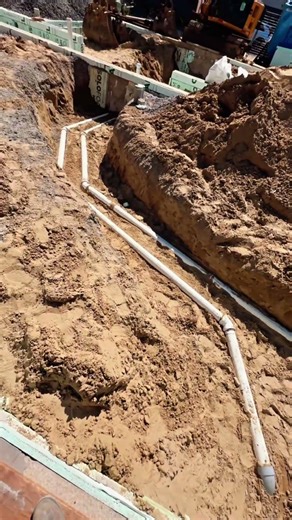 This is how to connect the plumbing of a building before construction#learning #construction #howto