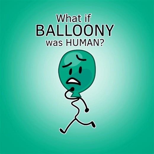 What if Balloony from BFB was HUMAN? ‪@BFDI‬ #shorts #bfdi