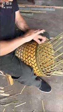 How to Make a Beautiful Bamboo Basket at Home (Beginner Friendly)