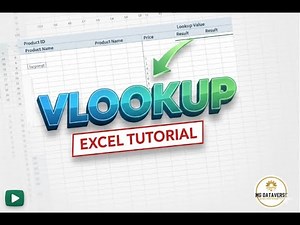 Excel VLOOKUP Tutorial 2025 |Complete Guide for Beginners| Master Every Syntax in 15 Minutes! #excel