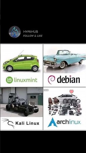 Every Linux Distro Explained in One Meme 😂 | Arch Linux vs Kali Linux vs Debian vs Mint