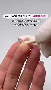 Blue flame is a helper in this case as it is sharp enough to remove a part of the natural nail in the hard-to-reach corners between the free edge and the distal fold. ❗️Blue flame isn’t suitable for filing the artificial material underneath, you need a carbide bit for that. However, you can try to smooth the artificial material with the flame if needed. Technical info: 👉🏼 Speed for filing underneath 20k 👉🏼 Diameter 021 🛍️🛒 Available in our store #nailtutorial #nailtutorials #nails #gelnail