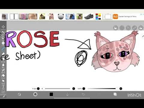 Making Fairyrose's Reference Sheet: Digital Art: (Part 1)