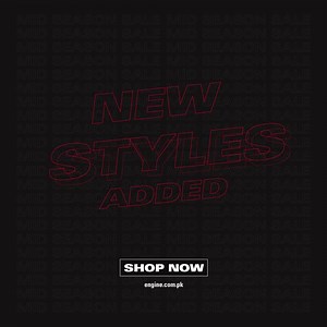 New 'Styles' Added! Our new additions are exactly what your wardrobe needs. Enjoy up to 70% OFF, In-Stores & Online. Shop Online 👉 https://www.engine.com.pk | ENGINE