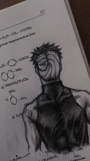 I broke my promise because y’all wanted more so here you go! #obito #anime #drawing #narutoshippuden