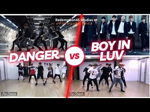 CHOREO BATTLE - BTS (방탄소년단) 'Danger' dance practice VS 방탄소년단 '상남자(Boy In Luv)'
