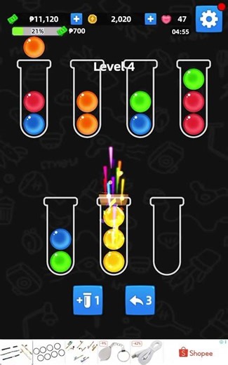 earning apps in Ball Sort! enter my referral code 38063674 https://bit.ly/ball-sort