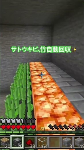 自動回収装置作ってみた~ #マイクラ #マインクラフト #minecraft #自動回収装置