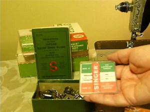 NIFTYTHRIFTYGIRL: Vintage Singer 15-91 with deluxe attachment set!!