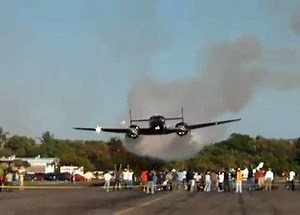 Very Dangerous Beech 18 Low Pass