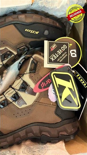 Delivered to the Adventure Rider! | KLIM OUTLANDER GTX CHOCOLATE BROWN BOOT