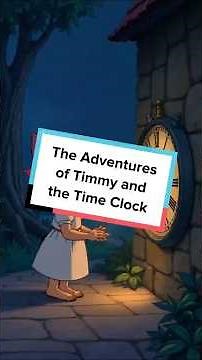 Timmy's Time Clock Adventure! ⏰ Kids Cartoon Story & Time Travel Fun! | Gabby and Mercy | kids stori