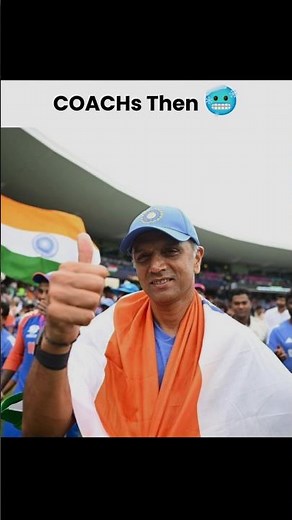 Coach Now Vs Then 🥶| #cricket #viratkohli #gautamgambhir #ravishashtri #rahuldravid #shubhangill