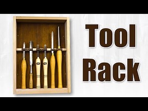 How to Make a Tool Rack / Woodturning Tool Holder