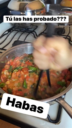 #habas un platillo delicioso tu como las preparas? | Cocinando con lo q hay en casa.