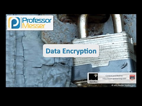 Data Encryption - CompTIA Security+ SY0-401: 4.4