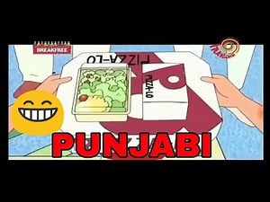 SHINCHAN IN PUNJABI__PIZZA THAGI__FUNNY PUNJABI VIDEO