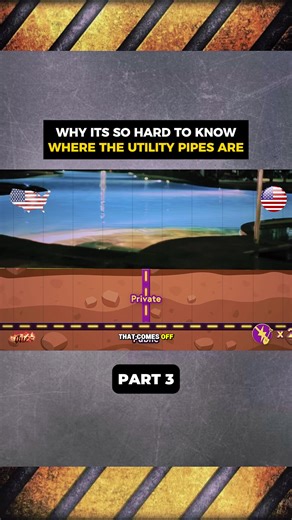 Why it so hard to know where the utility pipes are p3 #technology #learning #engineering #explained #fact