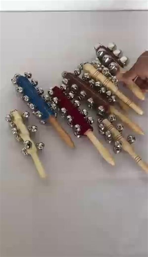 Orff musical early childhood teaching aids percussion instruments education rattles 21 bells  kindergarten music toy