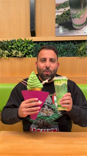 2.7K views | We’re in Chinatown today and stopped by Match En! Tried the banana pudding matcha and the fish cake matcha ice cream, both were so good! Be honest guys…. count how many times I said matcha!!! 2167 S China Pl, Chicago, IL 60616 | Halal Food Junkie | Facebook