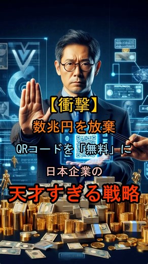 [Shocking] A Japanese company gives up trillions of yen to make QR codes free: A genius strategy