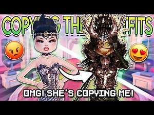 COPYING OUTFITS but MAKING THEM BETTER in DRESS TO IMPRESS!! | Roblox