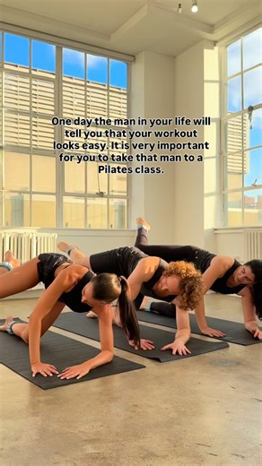 Coach Kel on Instagram: "Nothing will humble a man faster ✨ #pilates #pilatesworkout #pilateslover"