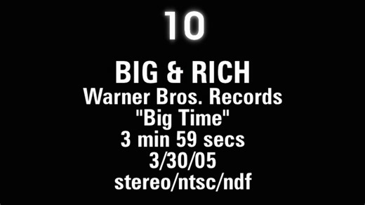Big & Rich Big Time 1080i