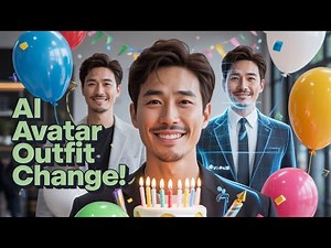 How To Make Your AI Avatar Chnage Clothes With Smooth Transitions