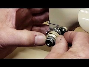 Clean and Assemble Vintage Singer Sewing Machine Tension Assembly-featherweight, 66, 99, and more