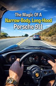 The magic of a narrow-body, long-hood Porsche 911