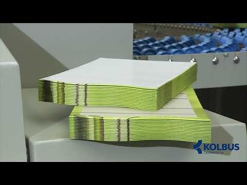 Contour book case packaging with KOLBUS Casemaker