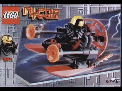 LEGO Alpha Team | 6771 Ogel Command Striker | Building instructions