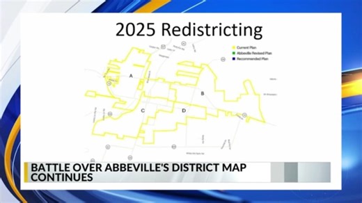 Abbeville’s district map battle continues