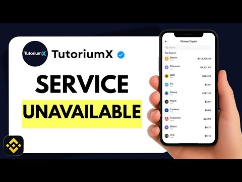 How to Fix “Service Temporarily Unavailable” on Binance