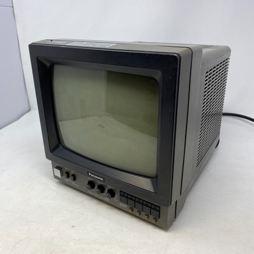 Black & White Panasonic Video Monitor WV-BM90A for Camera CRT BURN SCREEN | eBay