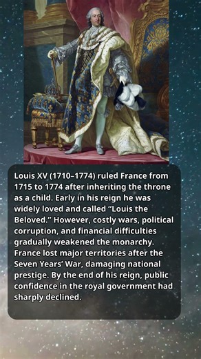 Louis XV – The French King Whose Long Reign Led Toward Revolution