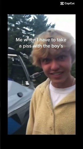 POV taking a piss with the boys