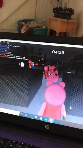 Playing piggy with 100 players!!! #piggy #roblox #foryou