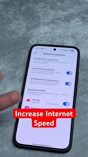 Increase Internet Speed 🔥 Network Acceleration