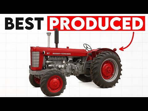 Top 10 Best Massey Ferguson tractors produced in the 1960s