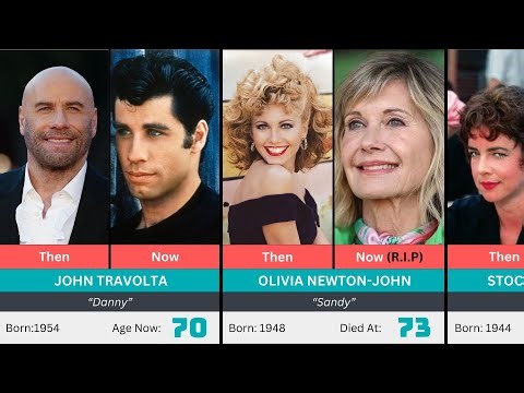 Grease (1978) ★ Then and Now | How They Changed